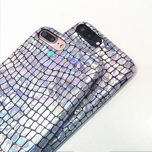 Crocodile Sequin Case