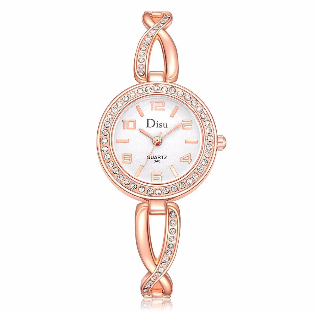 Rose Gold Bracelet Watch