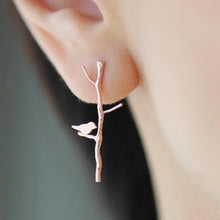 Bird and Branch Earrings